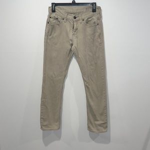 Bull head mens skinny khakis